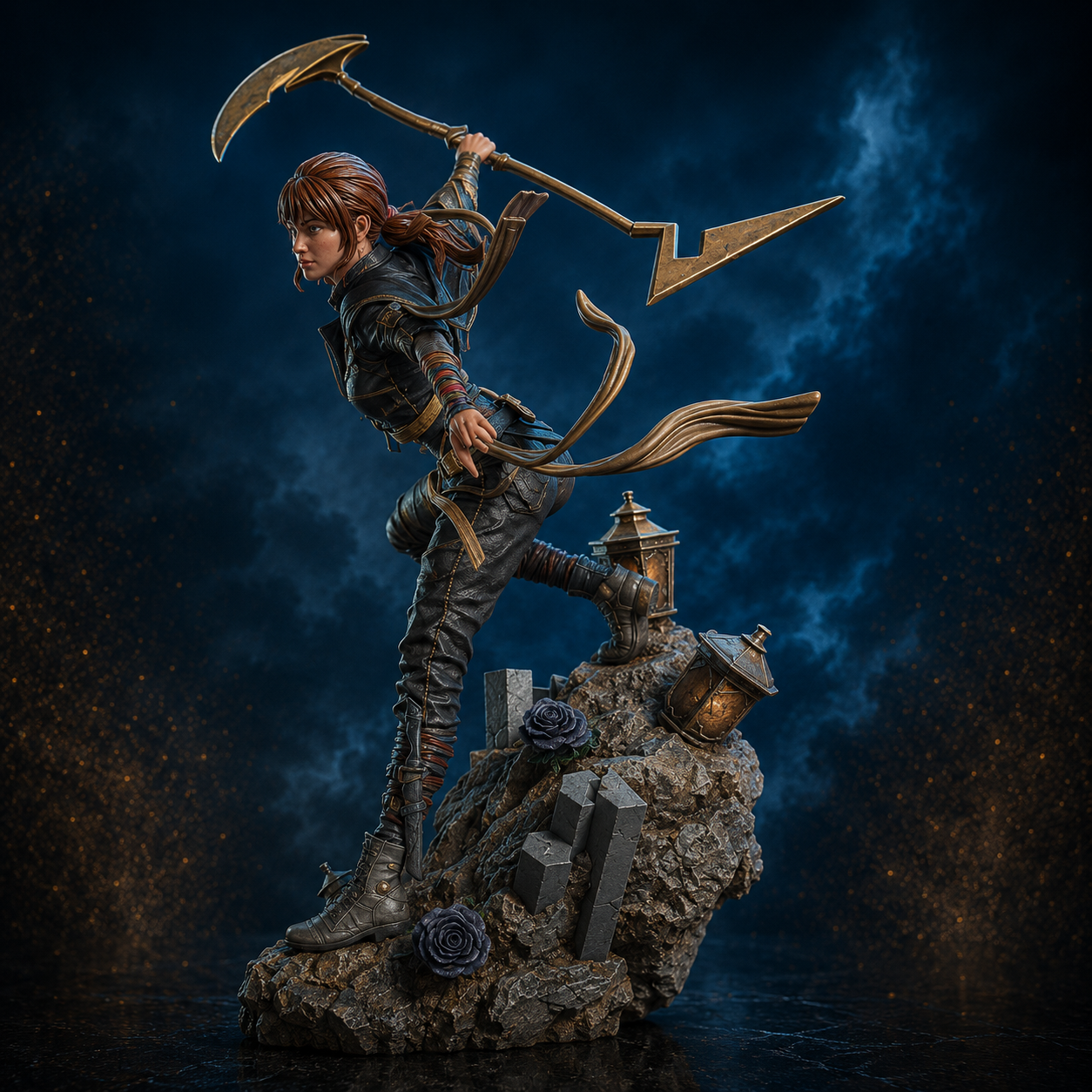 Sciel Clair Obscur Expedition 33 Inspired Resin Statue – Hand Painted 1:10 Scale Figure