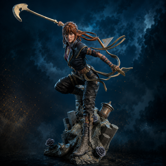 Sciel Clair Obscur Expedition 33 Inspired Resin Statue – Hand Painted 1:10 Scale Figure