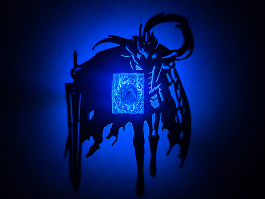 Lampe LED Itachi Shadow Light Box | Décoration de chambre Anime