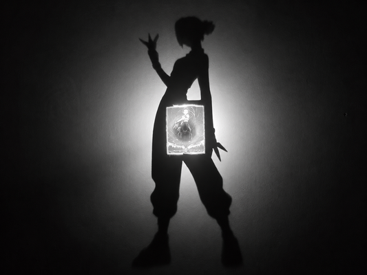 Zoey Shadow Light Box LED Lamp | KPop Demon Hunters Inspired Room Decor