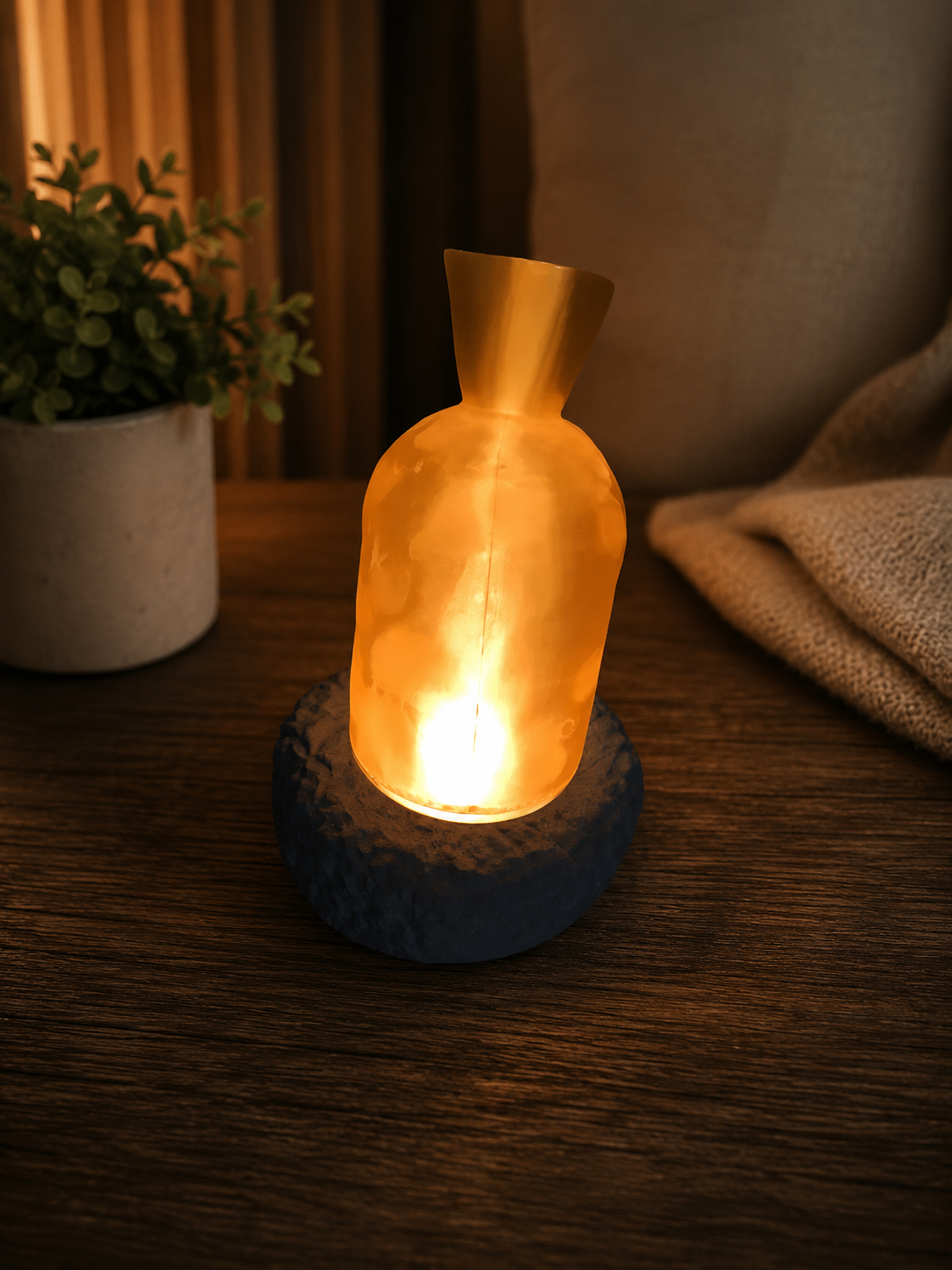 Estus Flask Lamp | Dark Souls Inspired Bonfire Night Light | RGB LED Fantasy Gaming Decor | Handmade 3D Printed Collectible