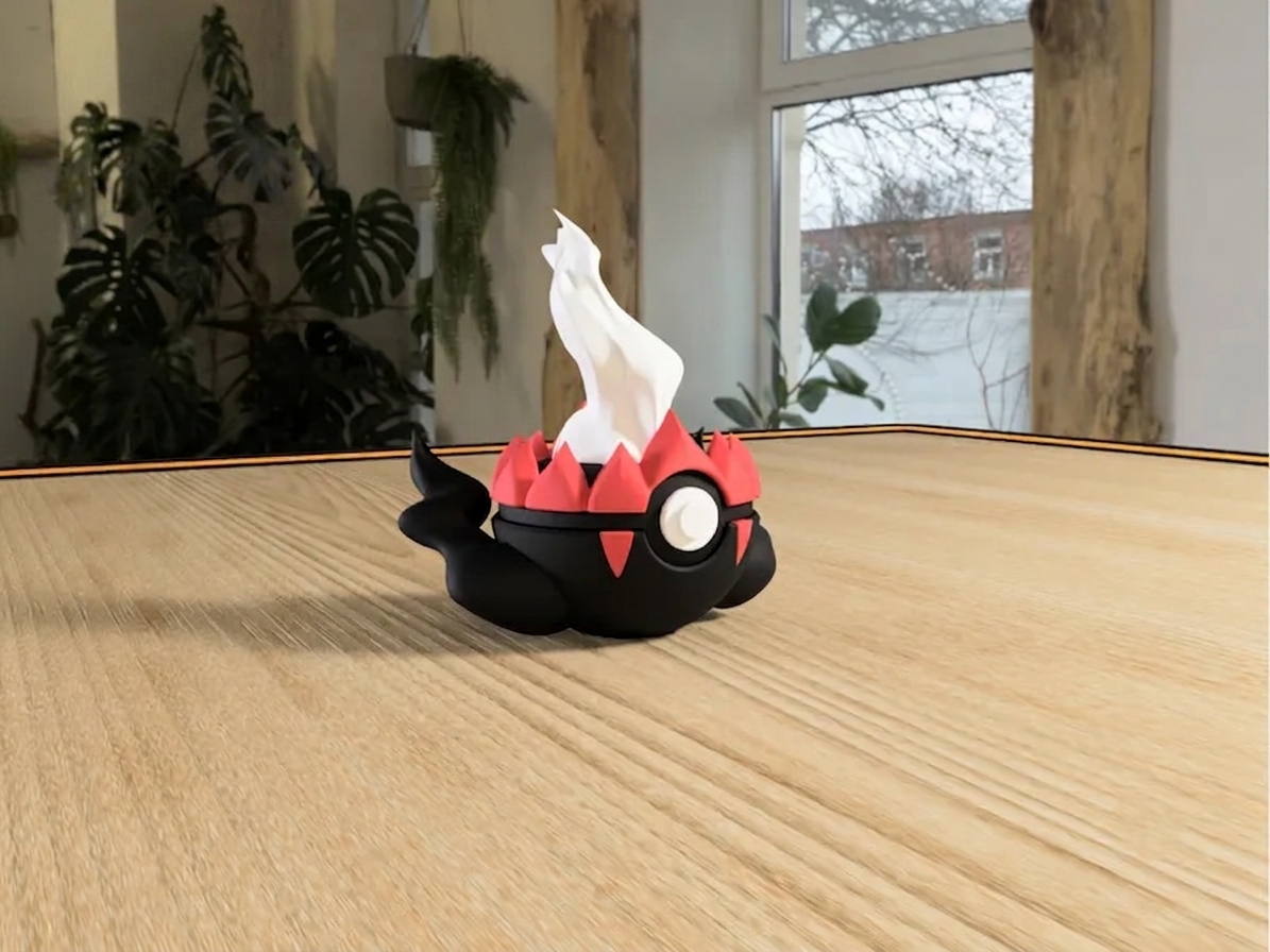 Darkrai Poké Ball Replica – Premium 3D Printed Pokémon Collectible