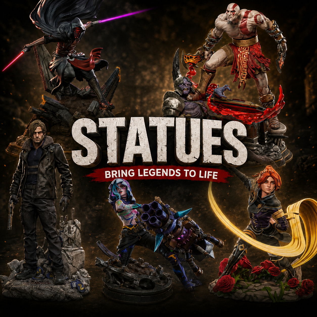 Statues