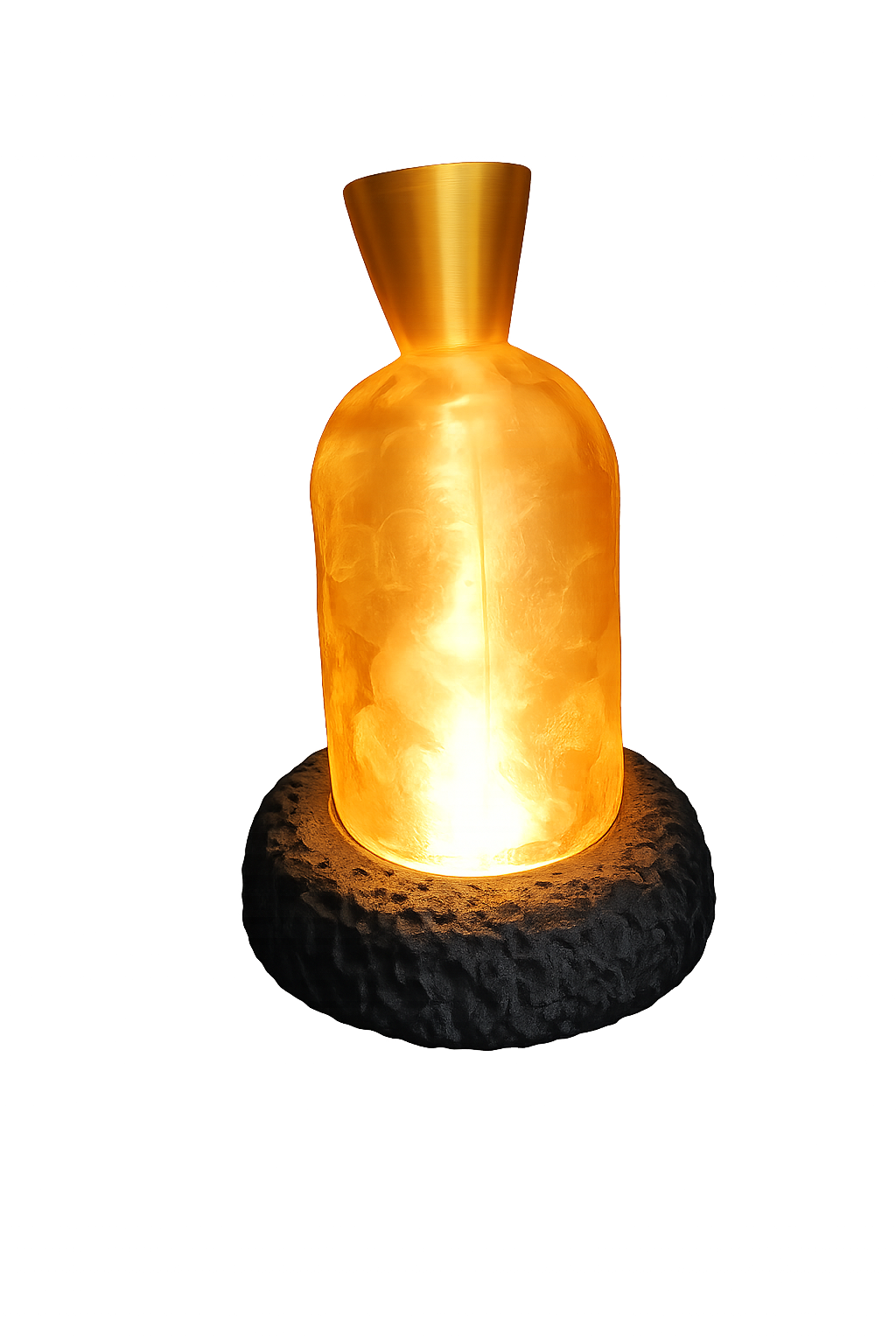 Estus Flask Lamp | Dark Souls Inspired Bonfire Night Light | RGB LED Fantasy Gaming Decor | Handmade 3D Printed Collectible