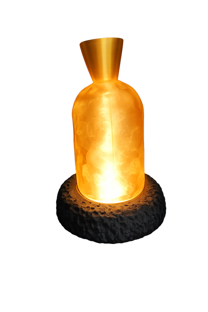 Estus Flask Lamp | Dark Souls Inspired Bonfire Night Light | RGB LED Fantasy Gaming Decor | Handmade 3D Printed Collectible