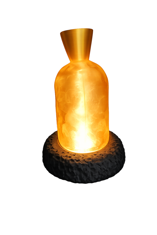 Estus Flask Lamp | Dark Souls Inspired Bonfire Night Light | RGB LED Fantasy Gaming Decor | Handmade 3D Printed Collectible