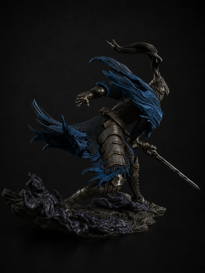 Artorias Dark Souls Inspired Resin Statue – Hand Painted 1:10 Scale Collector Figure