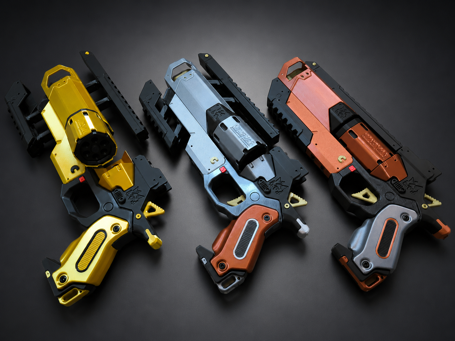Wingman Inspired Prop Replica – 1:1 Scale Non-Functional Cosplay Display Piece – Premium 3D Printed
