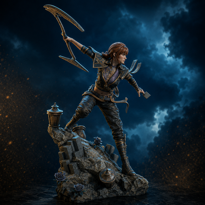 Sciel Clair Obscur Expedition 33 Inspired Resin Statue – Hand Painted 1:10 Scale Figure
