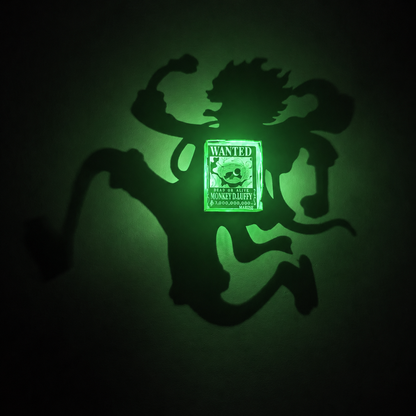 Luffy Gear 5 Shadow Light Box LED Lamp | One Piece Anime Room Decor