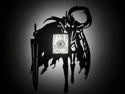 Sung Jin-Woo Shadow Light Box LED Lamp | Solo Leveling Anime Decor