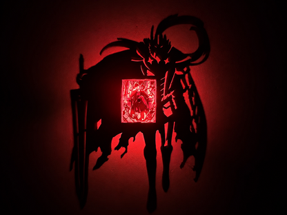 Sung Jin-Woo Shadow Light Box LED Lamp | Solo Leveling Anime Decor