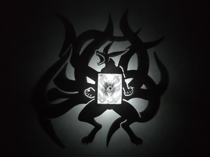 Naruto Kurama Shadow Light Box LED Lamp | Anime Room Decor
