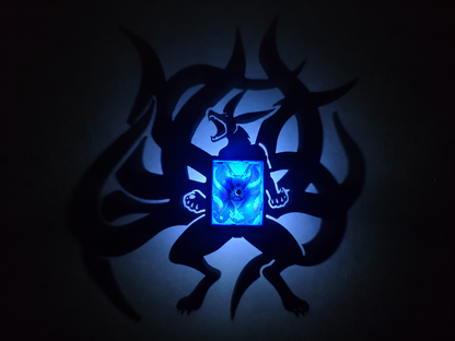 Naruto Kurama Shadow Light Box LED Lamp | Anime Room Decor
