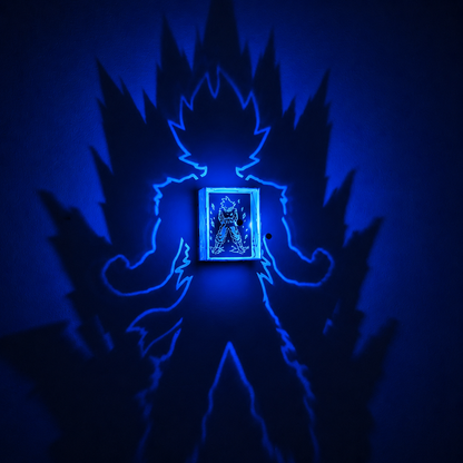 Goku Shadow Light Box LED Lamp | Dragon Ball Anime Room Decor