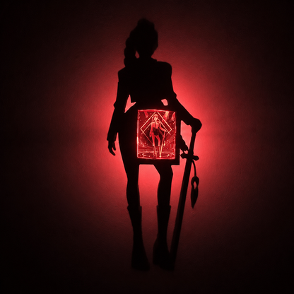 Rumi Shadow Light Box LED Lamp | KPop Demon Hunters Inspired Room Decor