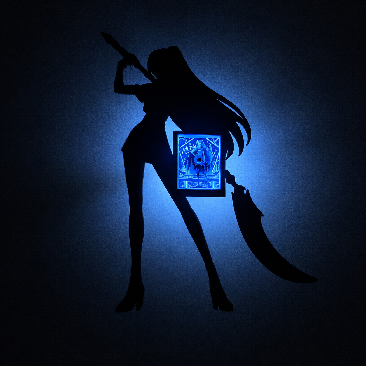 Mira Shadow Light Box LED Lamp | KPop Demon Hunters Inspired Room Decor