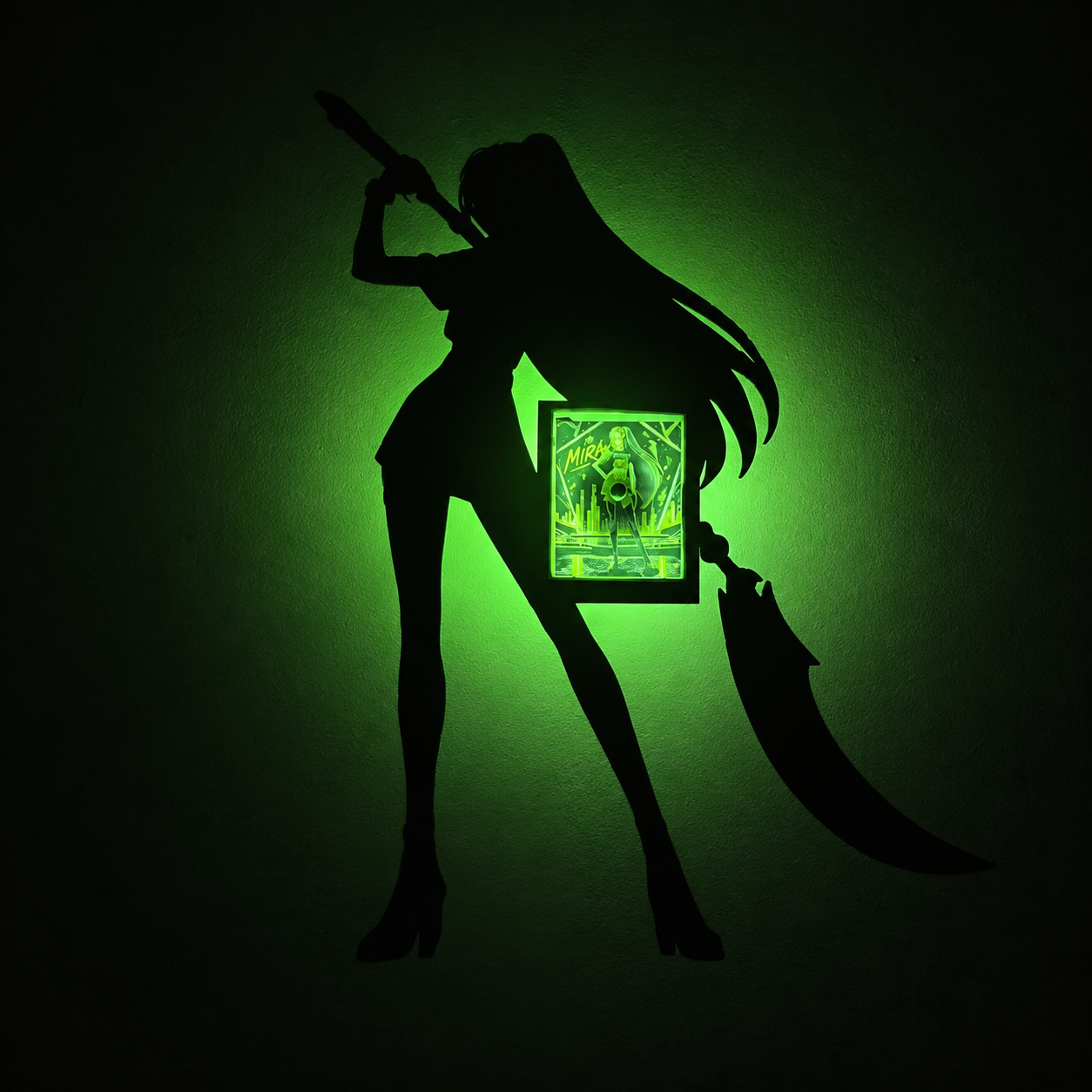 Mira Shadow Light Box LED Lamp | KPop Demon Hunters Inspired Room Decor