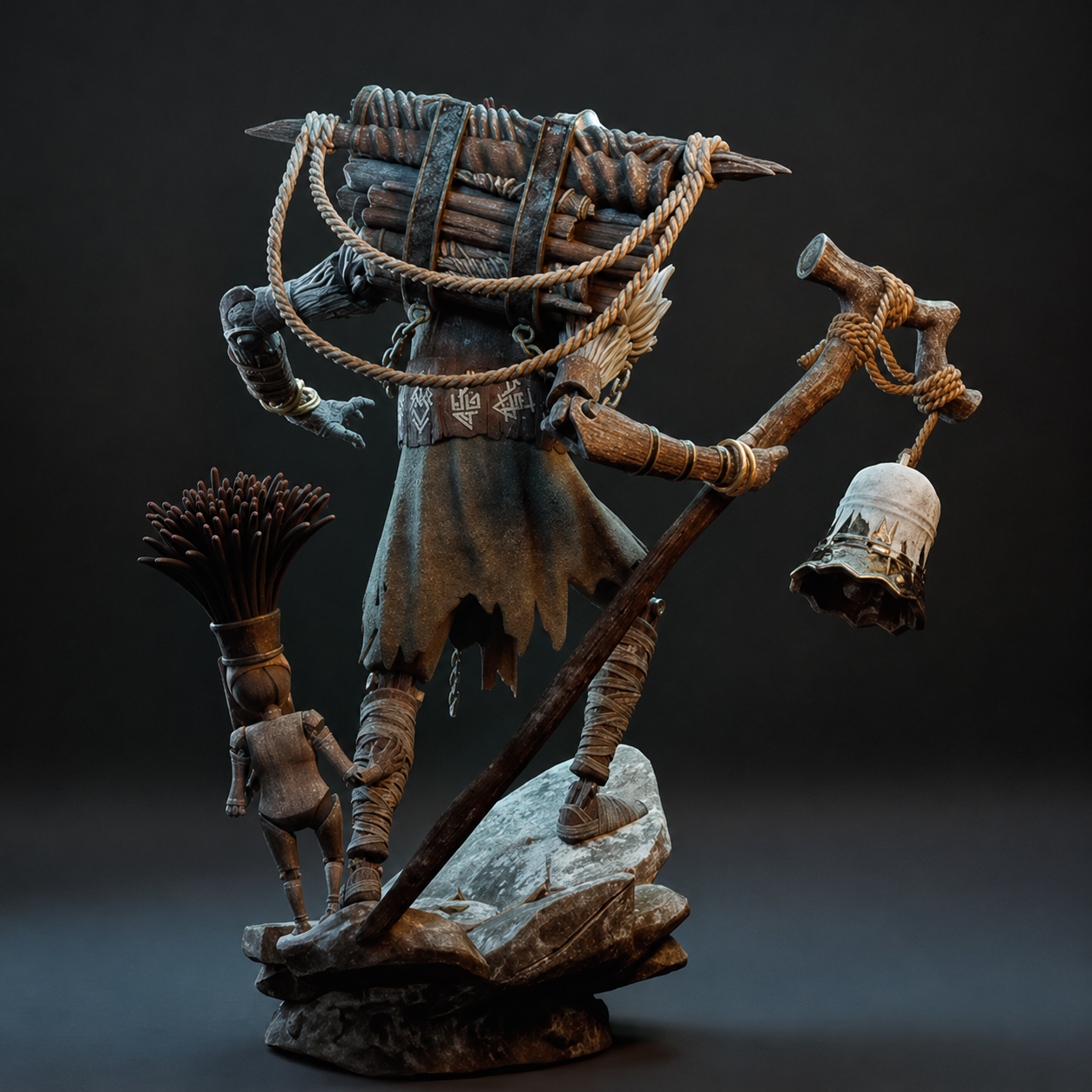 Monoco & Noco Clair Obscur Expedition 33 Resin Statue – Hand Painted 1:8 Scale Figure