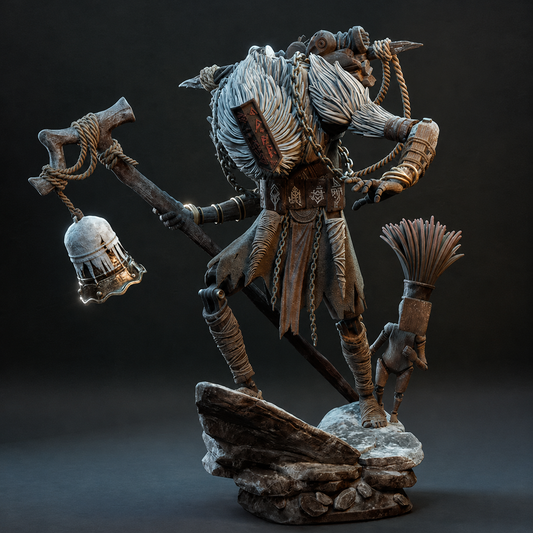 Statue en résine Monoco & Noco Clair Obscur Expedition 33 – Figurine peinte à la main à l'échelle 1:8