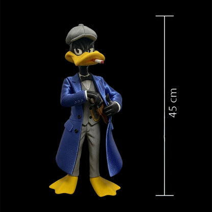 Daffy Duck x Peaky Blinders Inspired 3D Printed Statue | 45 cm PLA Collectible