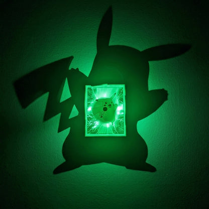 Pikachu Shadow Light Box LED Lamp | Pokémon Anime Room Decor