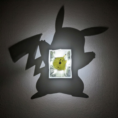 Pikachu Shadow Light Box LED Lamp | Pokémon Anime Room Decor