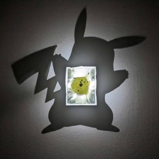 Pikachu Shadow Light Box LED Lamp | Pokémon Anime Room Decor