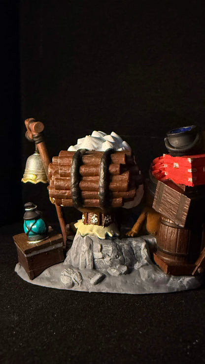 Clair Obscur Expedition 33 Monoco & Noco Diorama – Hand Painted UV Reactive Resin Statue | Collector Display