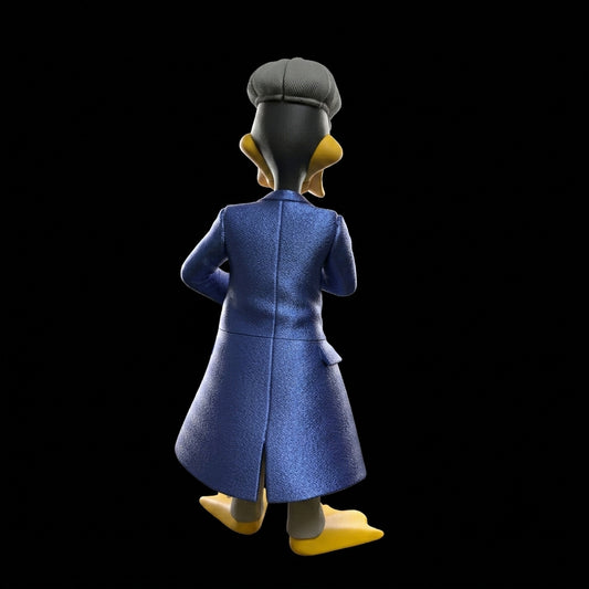 Daffy Duck x Peaky Blinders Inspired 3D Printed Statue | 45 cm PLA Collectible