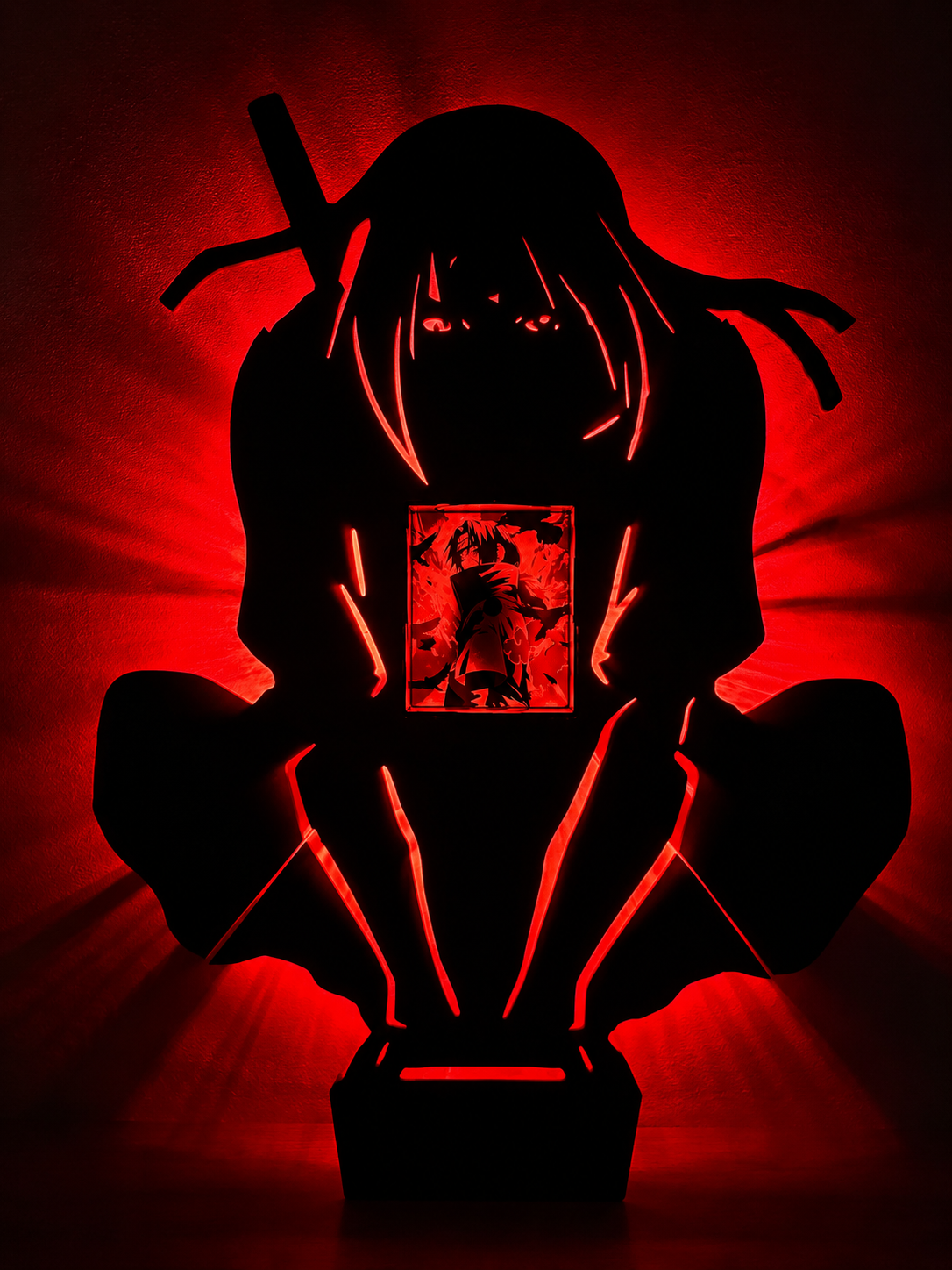 Itachi Shadow Light Box LED Lamp | Anime Room Decor