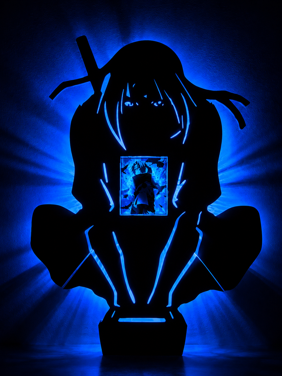 Itachi Shadow Light Box LED Lamp | Anime Room Decor