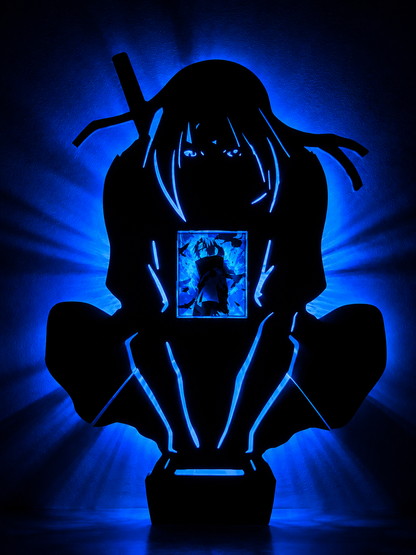 Itachi Shadow Light Box LED Lamp | Anime Room Decor