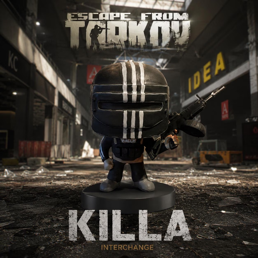 Killa Escape From Tarkov Resin Figure – Statua da Collezione Dipinta a Mano