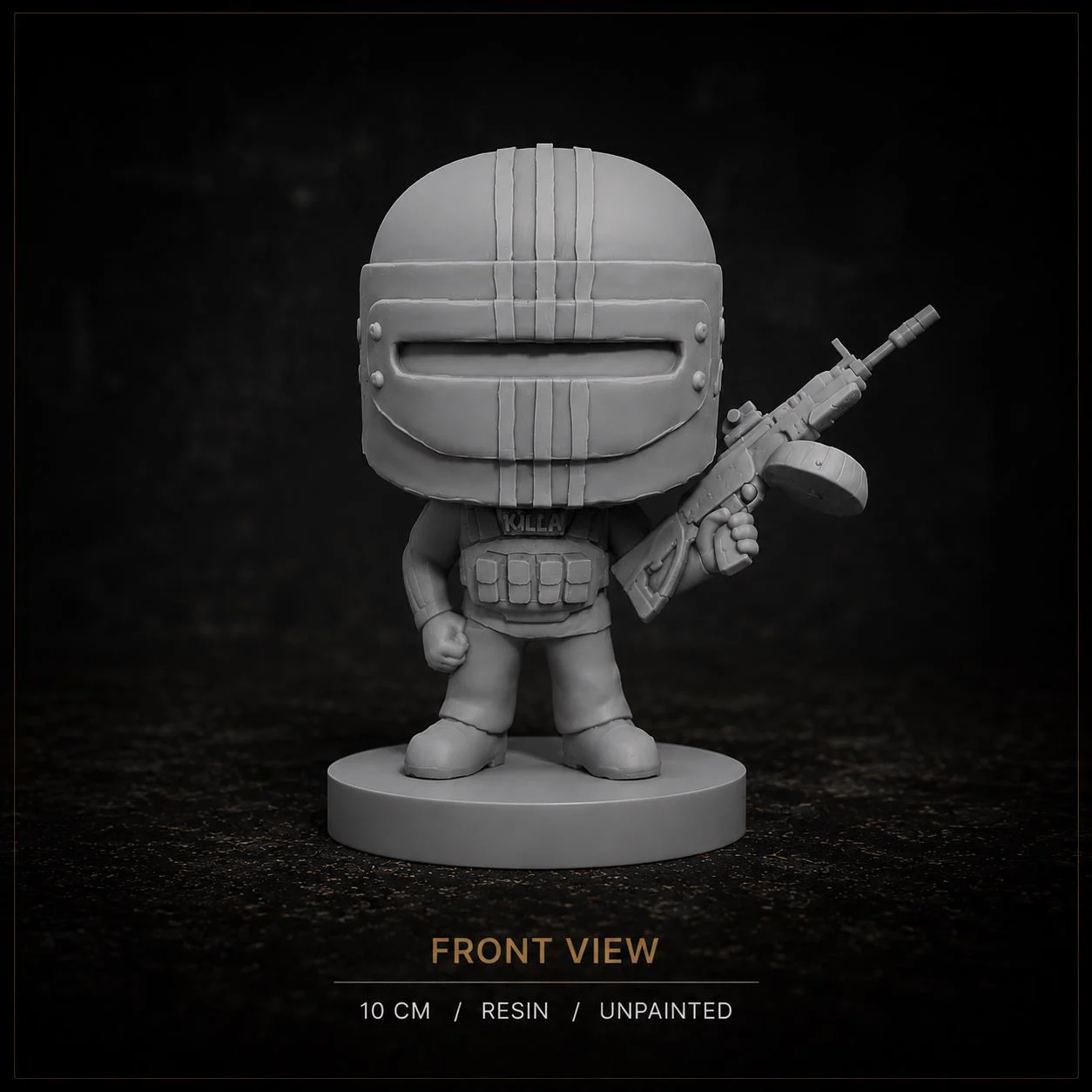 Killa Escape From Tarkov Resin Figure – Hand Painted Collectible Statue