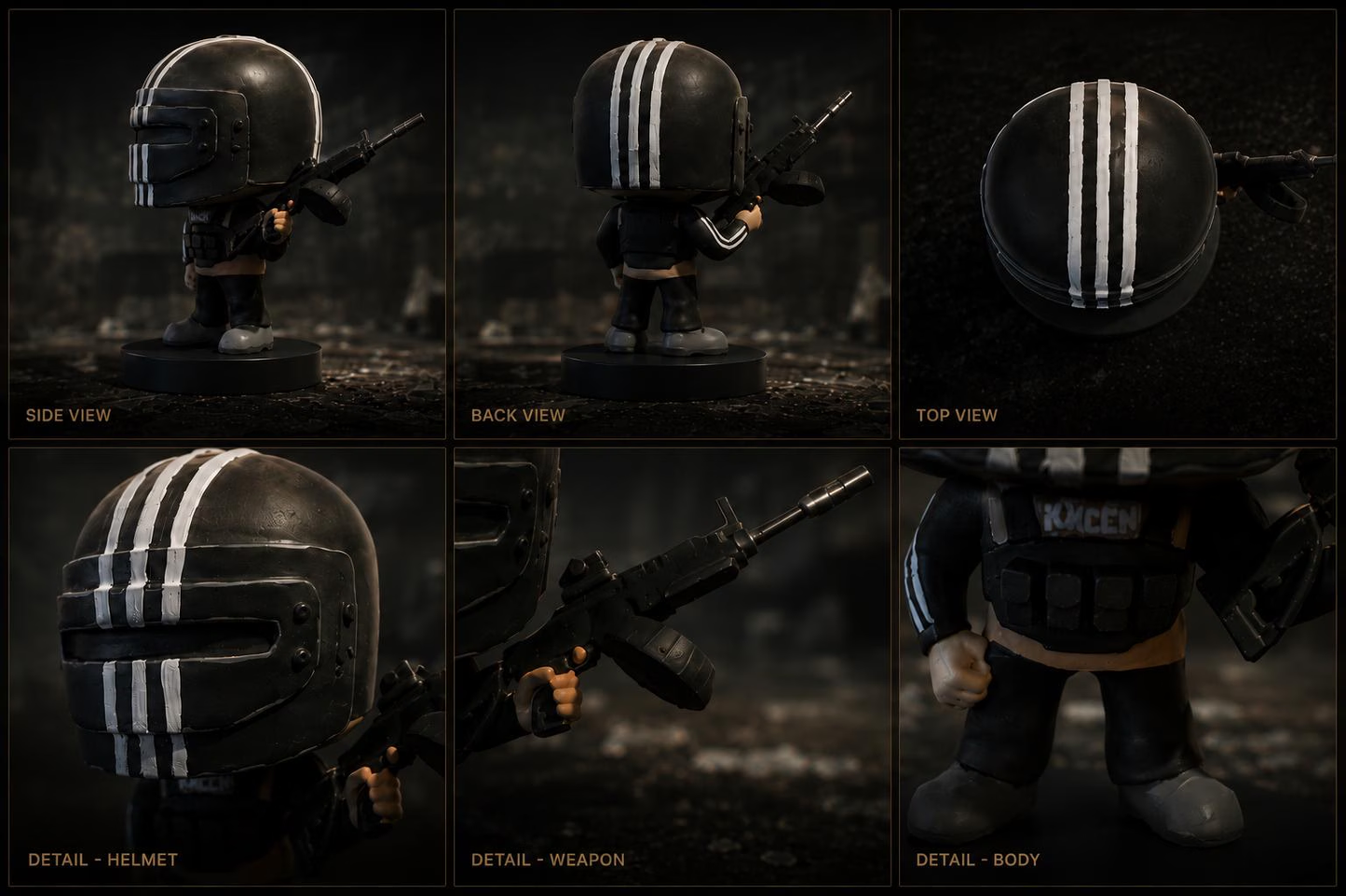 Killa Escape From Tarkov Resin Figure – Hand Painted Collectible Statue