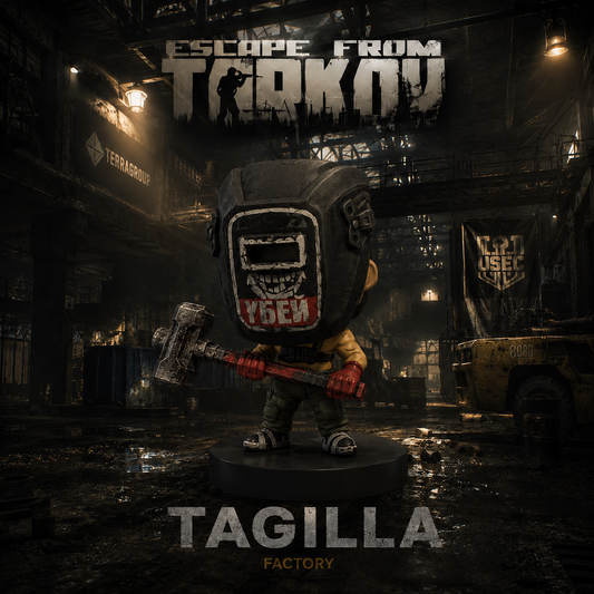 Statuetta in resina di Tagilla da Escape From Tarkov – Statua da collezione dipinta a mano
