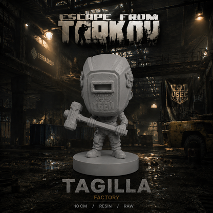 Tagilla Escape From Tarkov Resin Figure – Hand Painted Collectible Statue