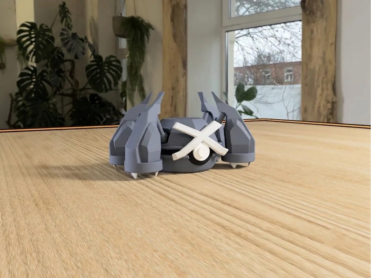 Metagross Poké Ball Replica – Premium 3D Printed Pokémon Collectible