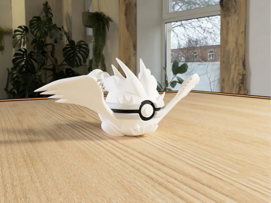 Reshiram Poké Ball Replica – Premium 3D Printed Pokémon Collectible