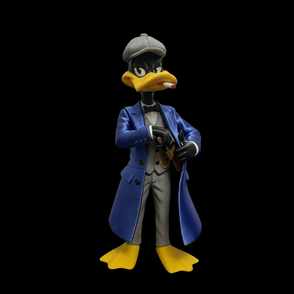Daffy Duck x Peaky Blinders Inspired 3D Printed Statue | 45 cm PLA Collectible