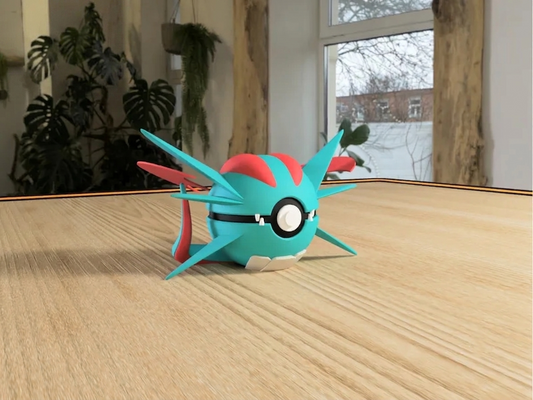 Salamence Poké Ball Replica – Premium 3D Printed Pokémon Collectible